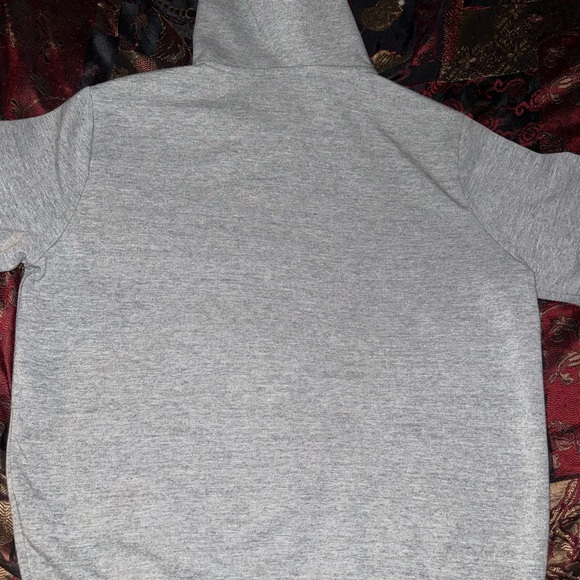 Polo Ralph Lauren Double-Knit Grey Zip-Up Sweater - Picture 5 of 5
